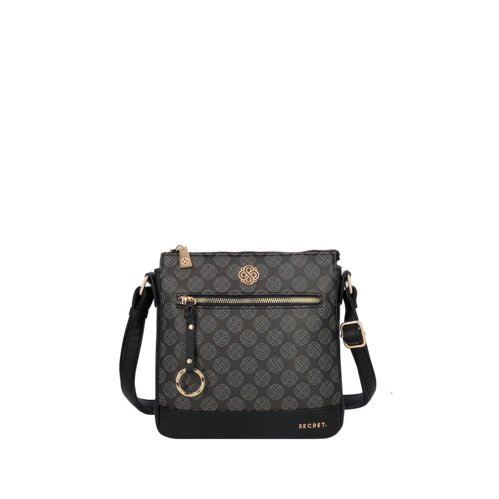 BANDOLERA AVIGNON FW25 NEGRO M
