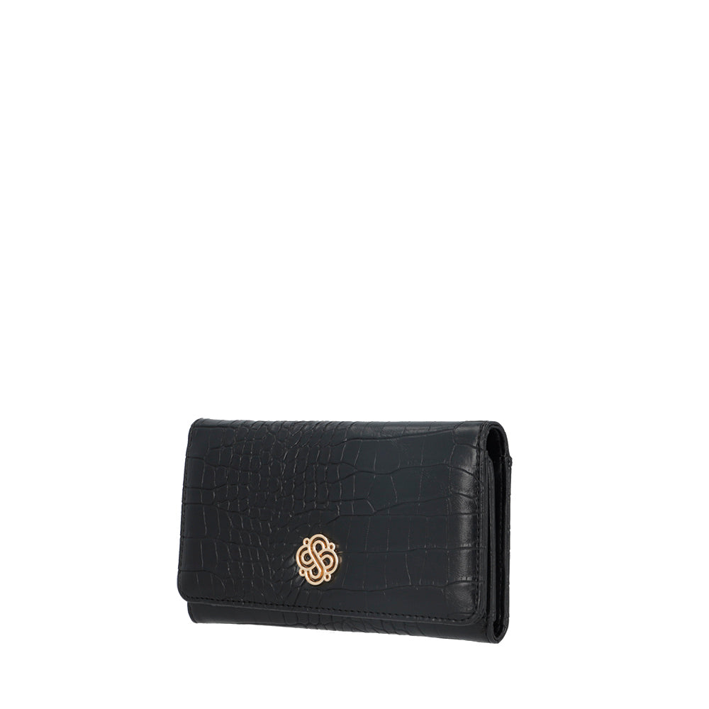 WALLET L 221 DAKOTA SS25 NEGRO