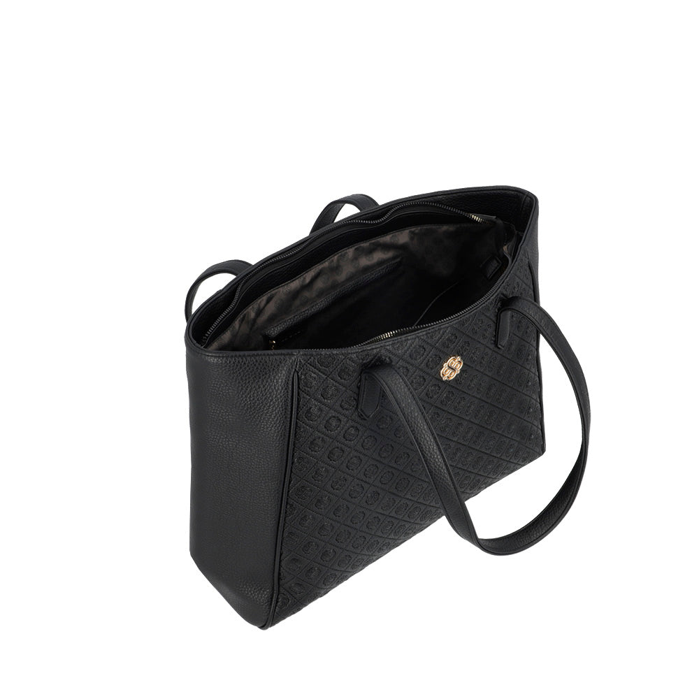 TOTE BAG L TORINO SS25 NEGRO