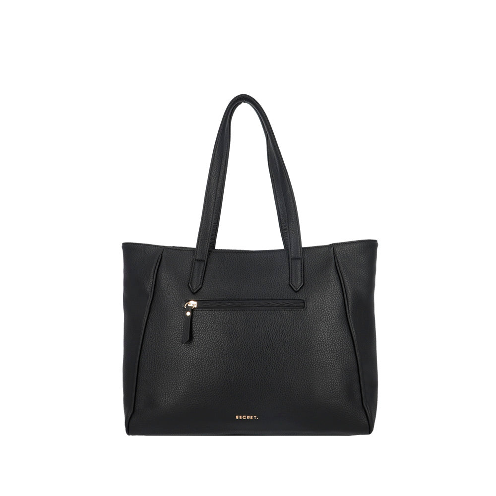 TOTE BAG L TORINO SS25 NEGRO