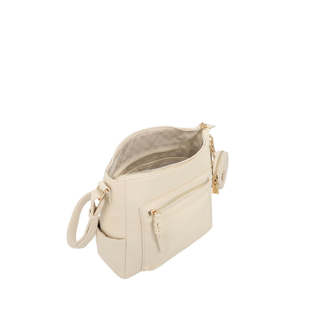 BANDOLERA IBIZA FW25 BEIGE M