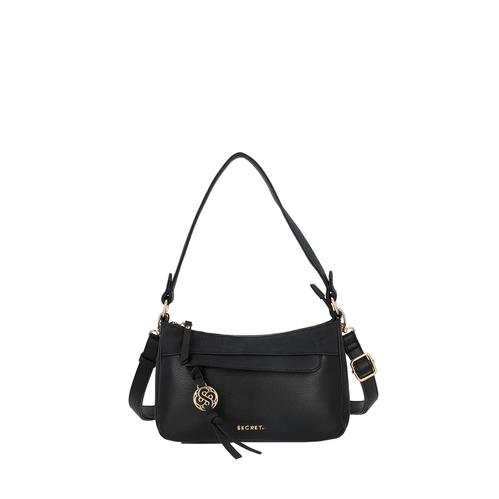 BANDOLERA LAURENS FW25 NEGRO S