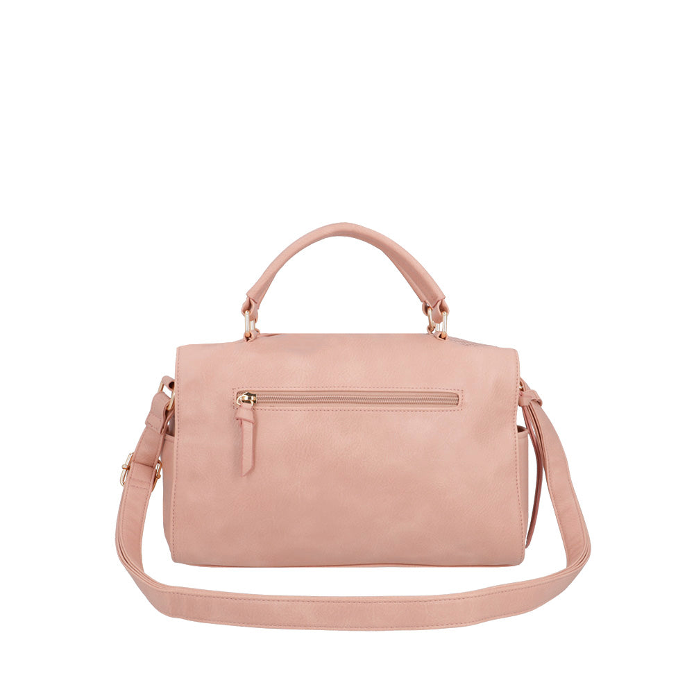 CARTERA DE MANO L HUNGRIA SS25 ROSA L