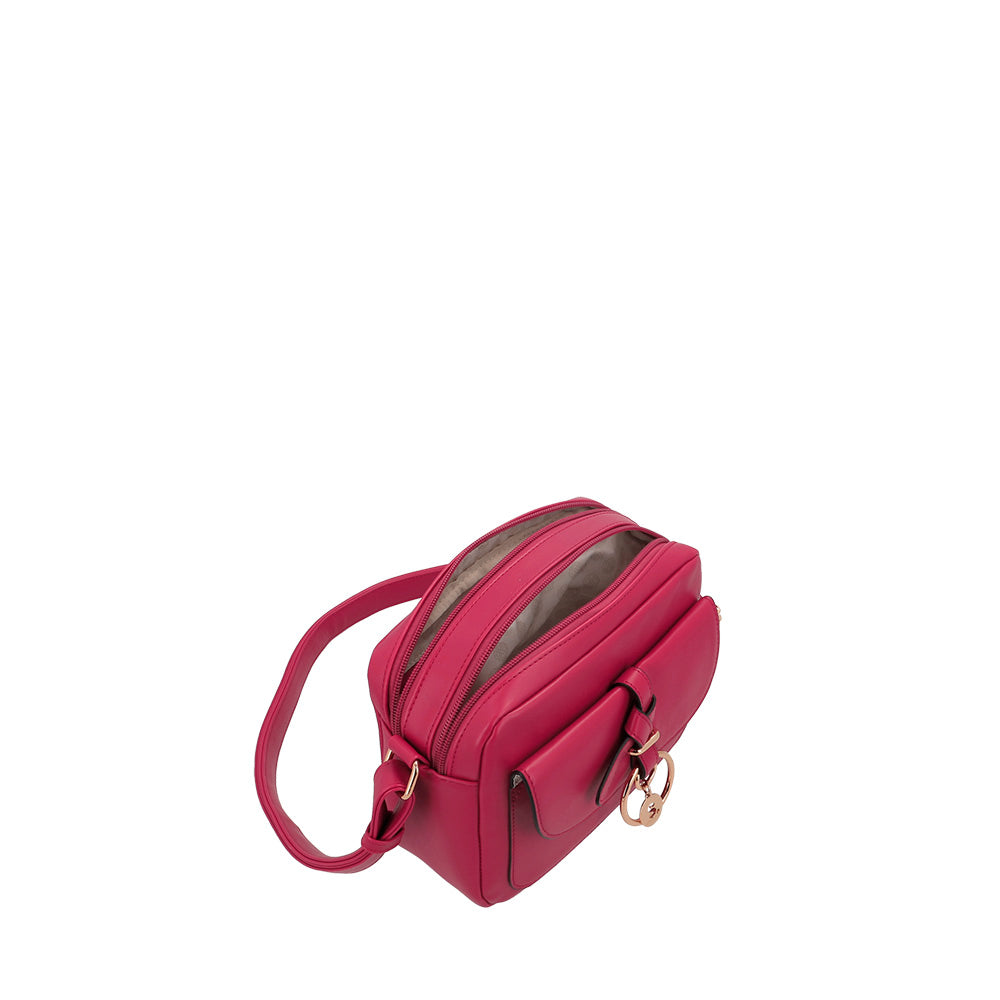 BANDOLERA MANTUA FW25 FUCSIA S