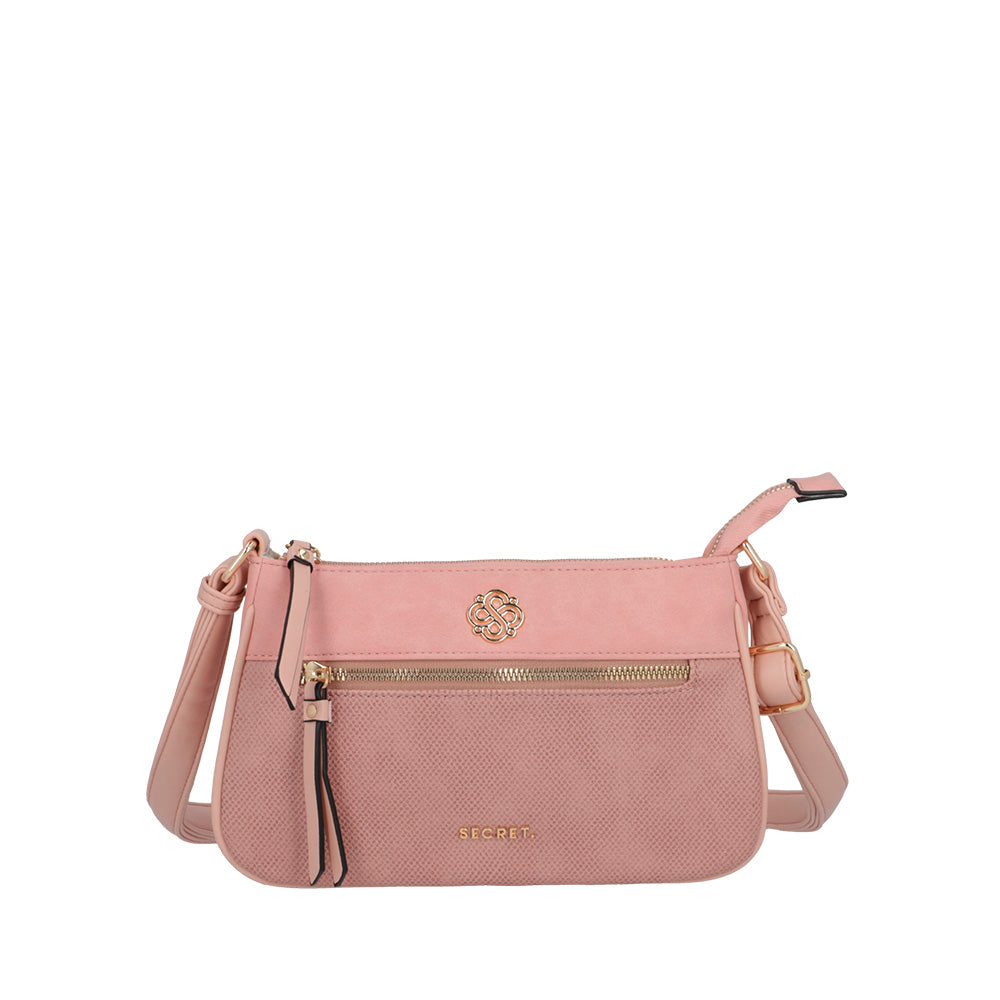 CROSS BAG S MANHATTAN SS25 ROSA