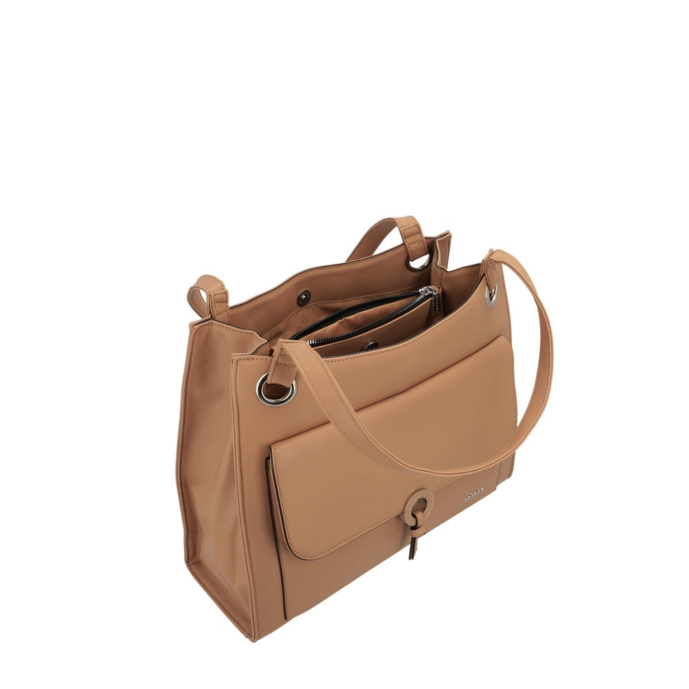 CARTERA DE HOMBRO SEVILLA FW25 TOSTADO L 3DV