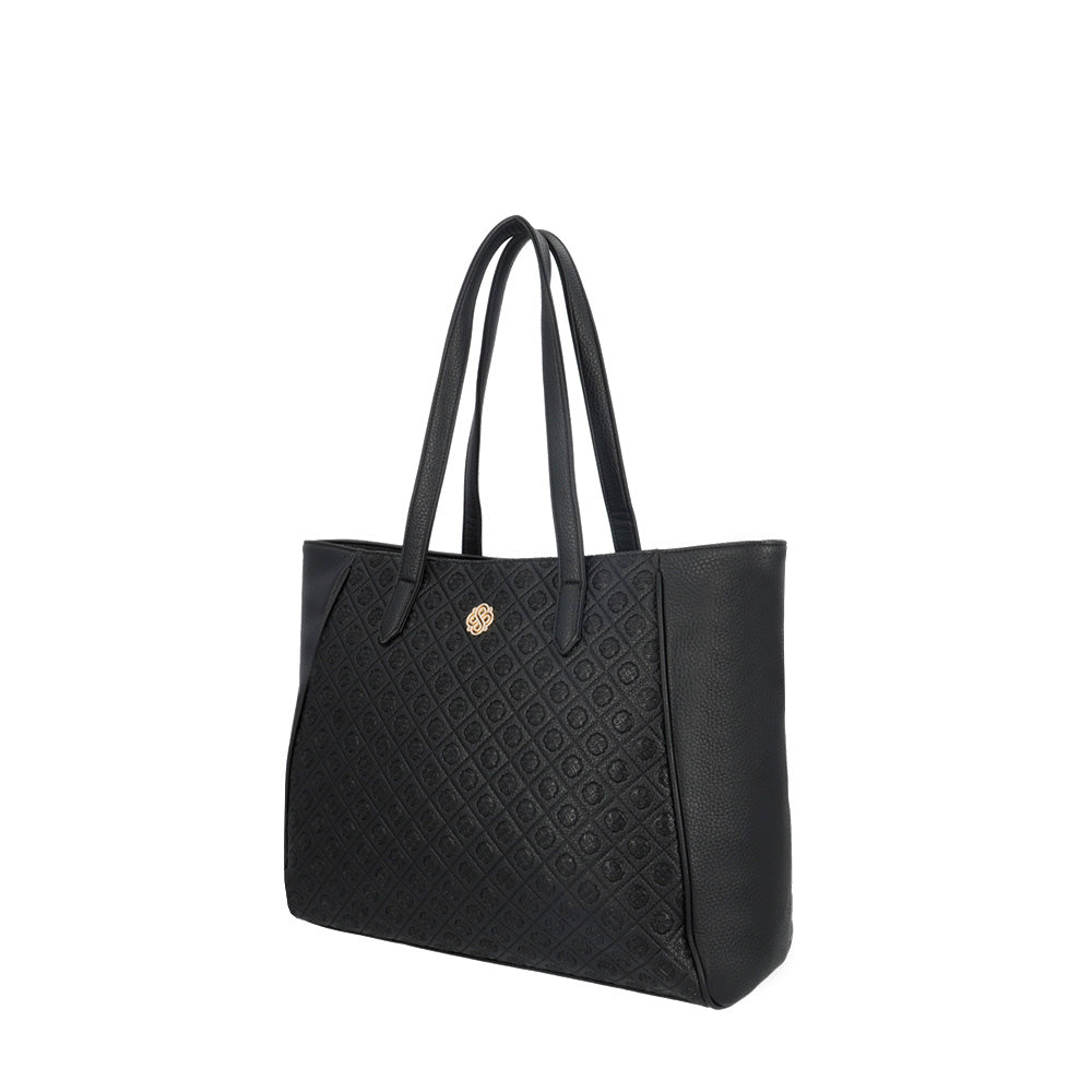 TOTE BAG L TORINO SS25 NEGRO