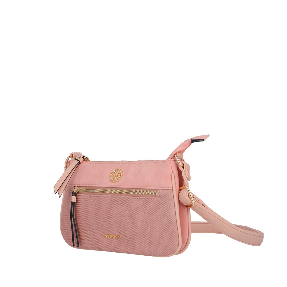 CROSS BAG S MANHATTAN SS25 ROSA