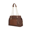 CARTERA DE HOMBRO POLONIA FW25 CAFÉ L