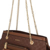 CARTERA DE HOMBRO POLONIA FW25 CAFÉ L