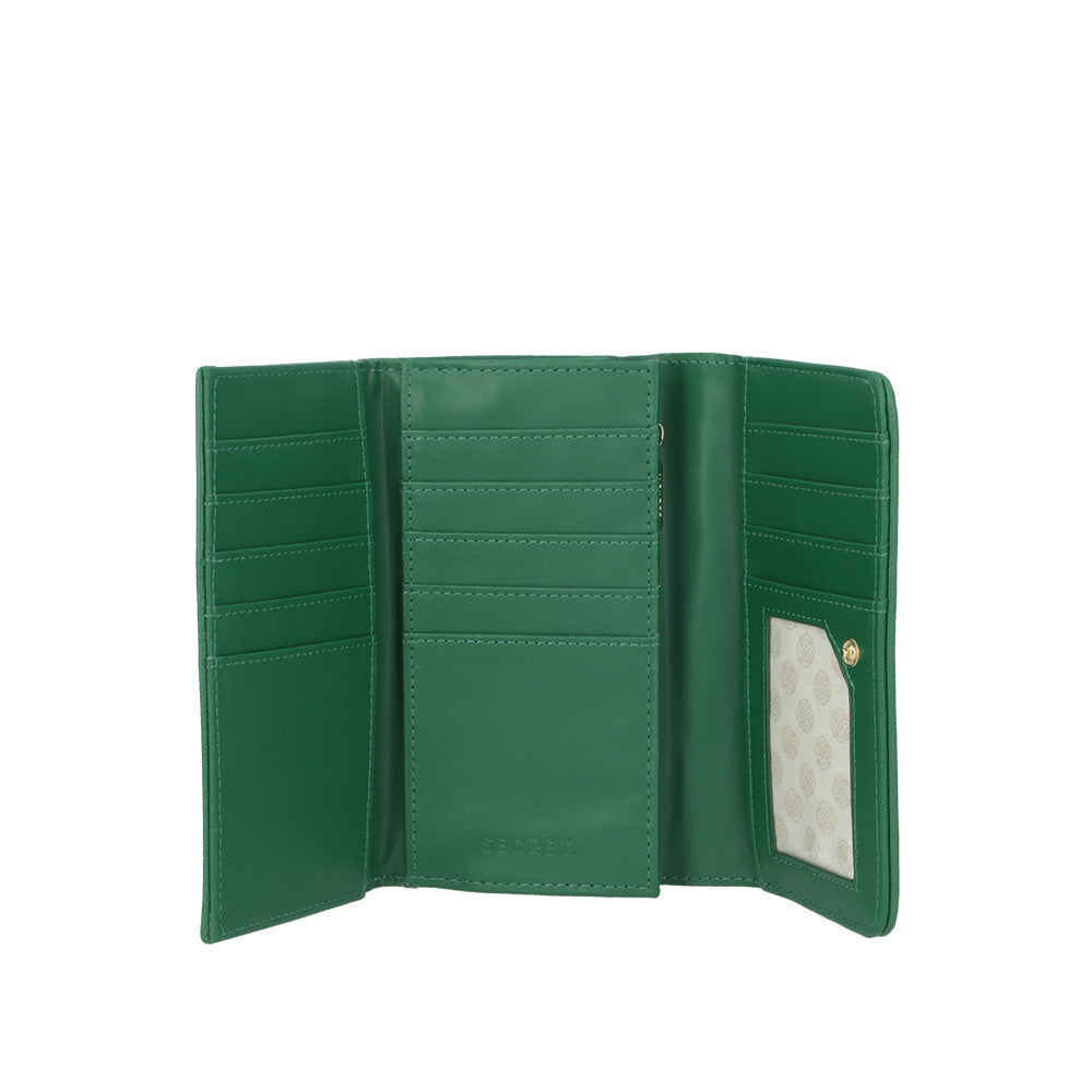 Billetera Milan verde