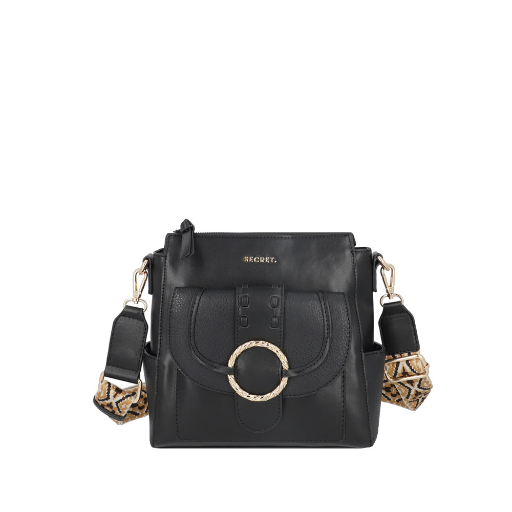 BANDOLERA MARRUECOS SS25 NEGRO M