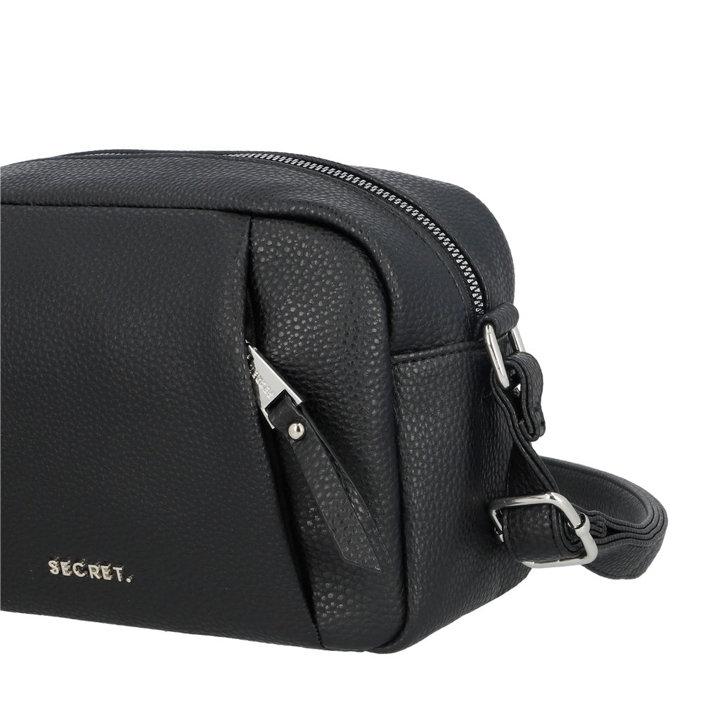 BANDOLERA ZARAGOZA FW25 NEGRO S