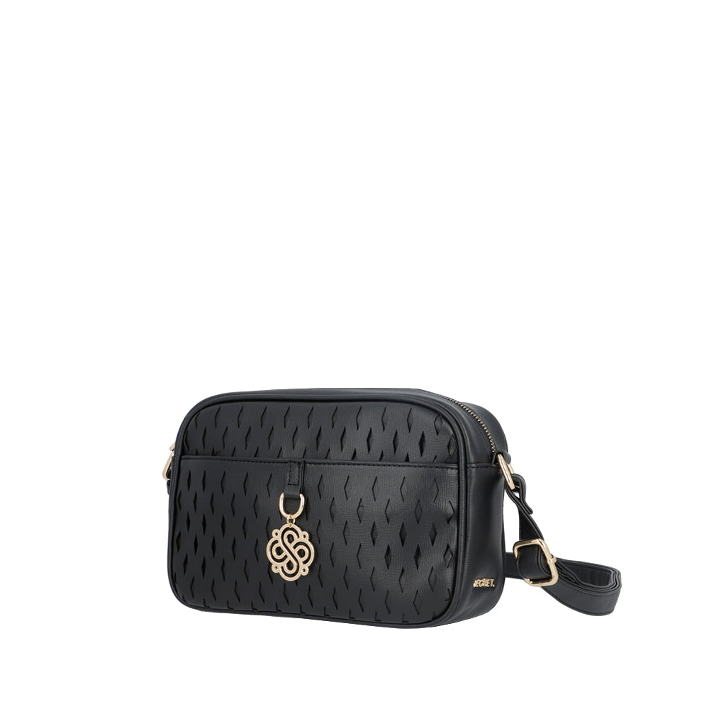 Bandolera Zagora negra pequeña
