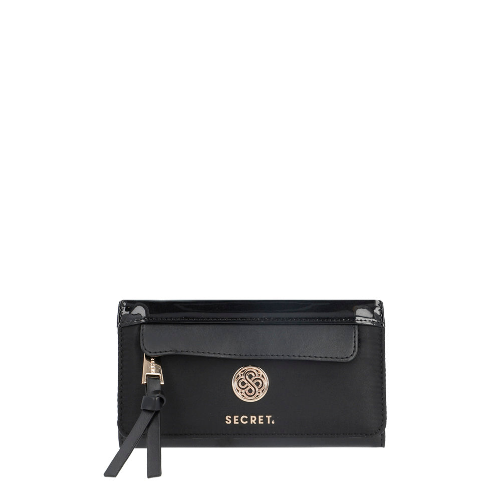 WALLET L 221 LOURDES SS25 NEGRO