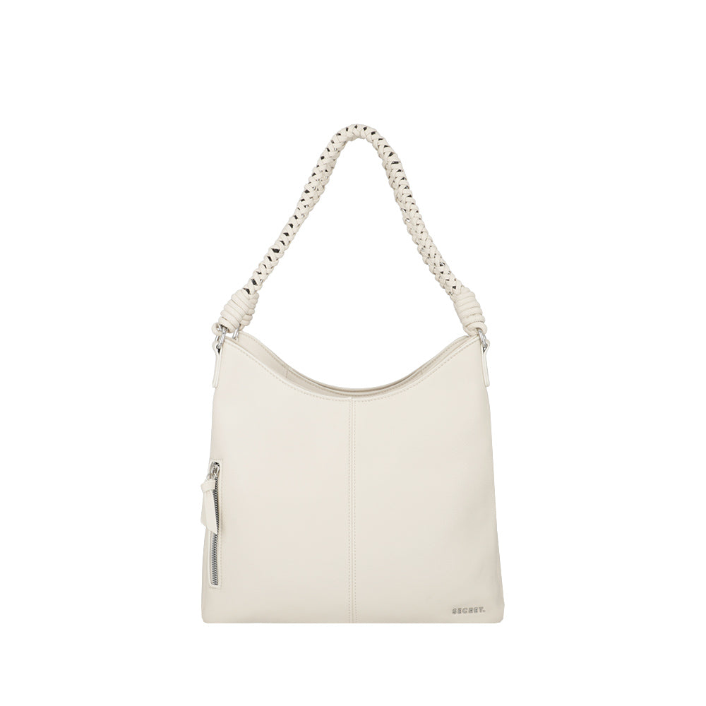 SHOULDER BAG L 3DV MONTSERRAT SS25 BEIGE