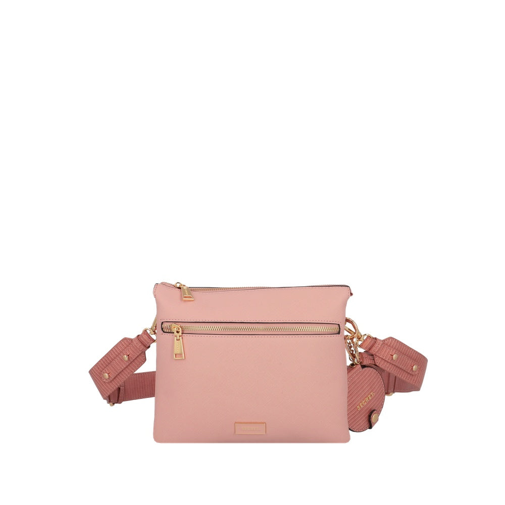 BANDOLERA ALBACETE FW25 ROSADO S
