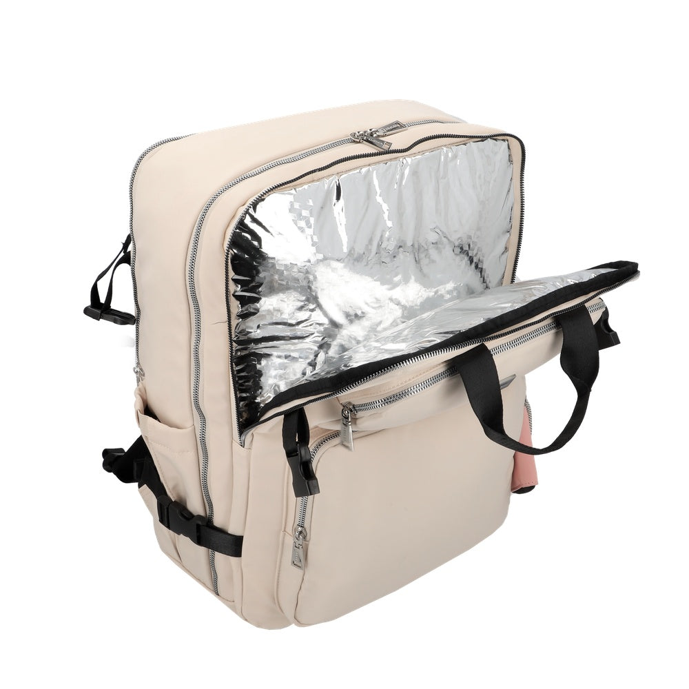 MOCHILA DE VIAJE CANDELARIA SC6 BEIGE XL