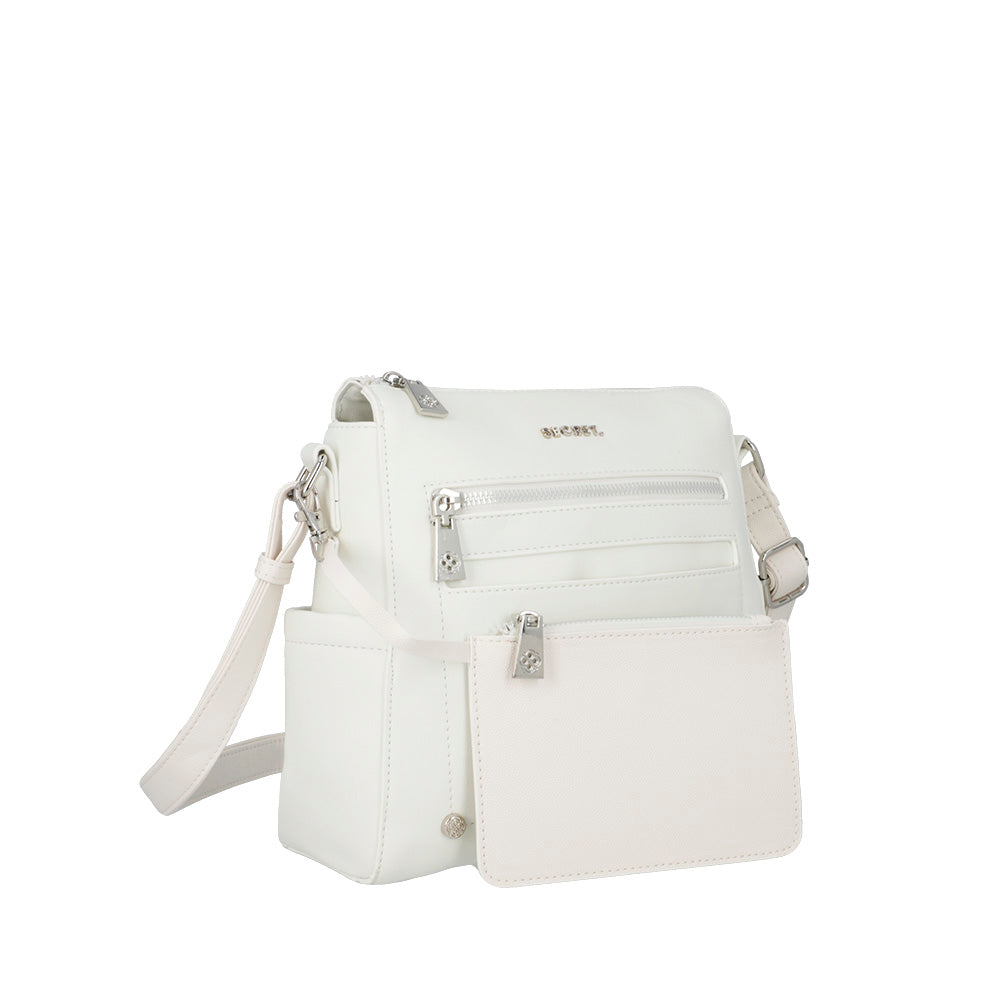 CROSS BAG M GRECIA SS25 BLANCO