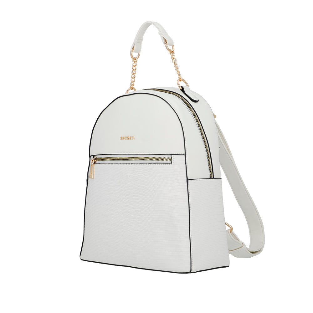 BACKPACK L VIRGINIA SS25 BLANCO