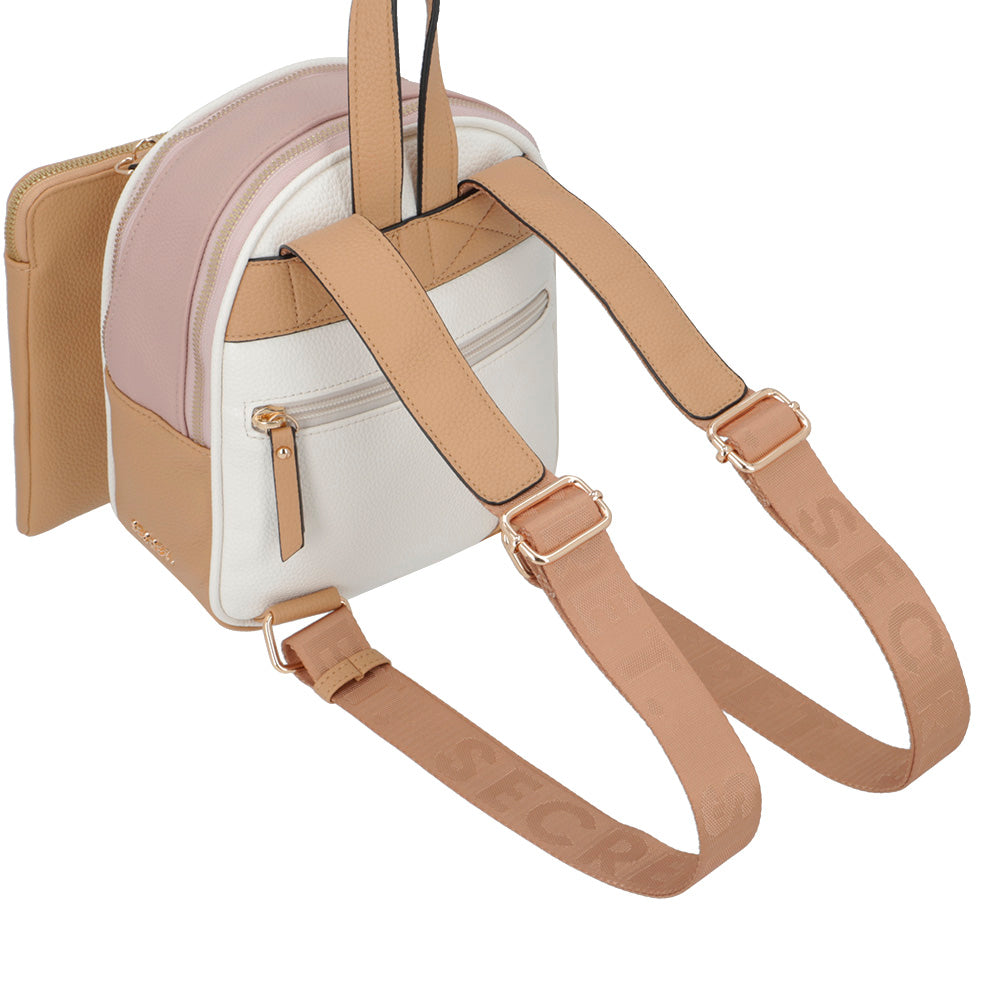 Mochila Glasgow blanca pequeña