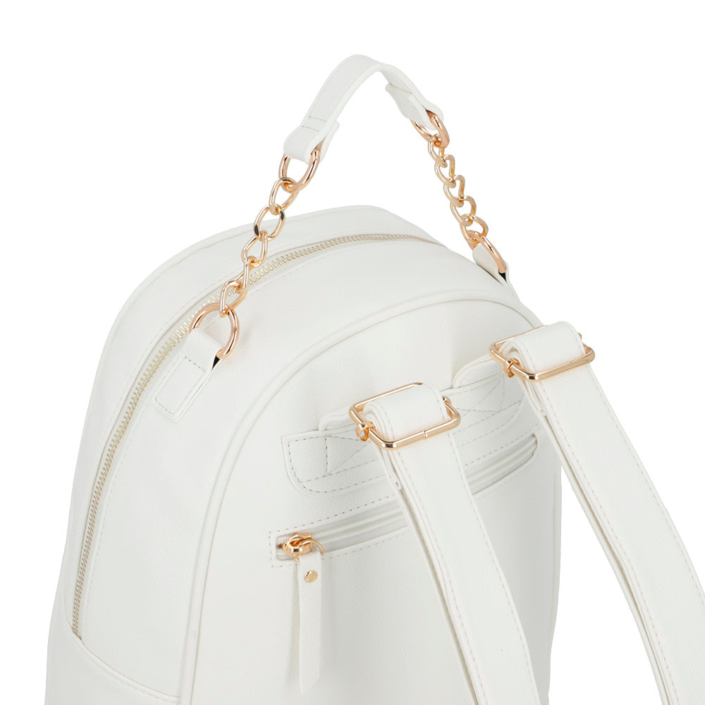 BACKPACK M CAIRO SS25 BLANCO