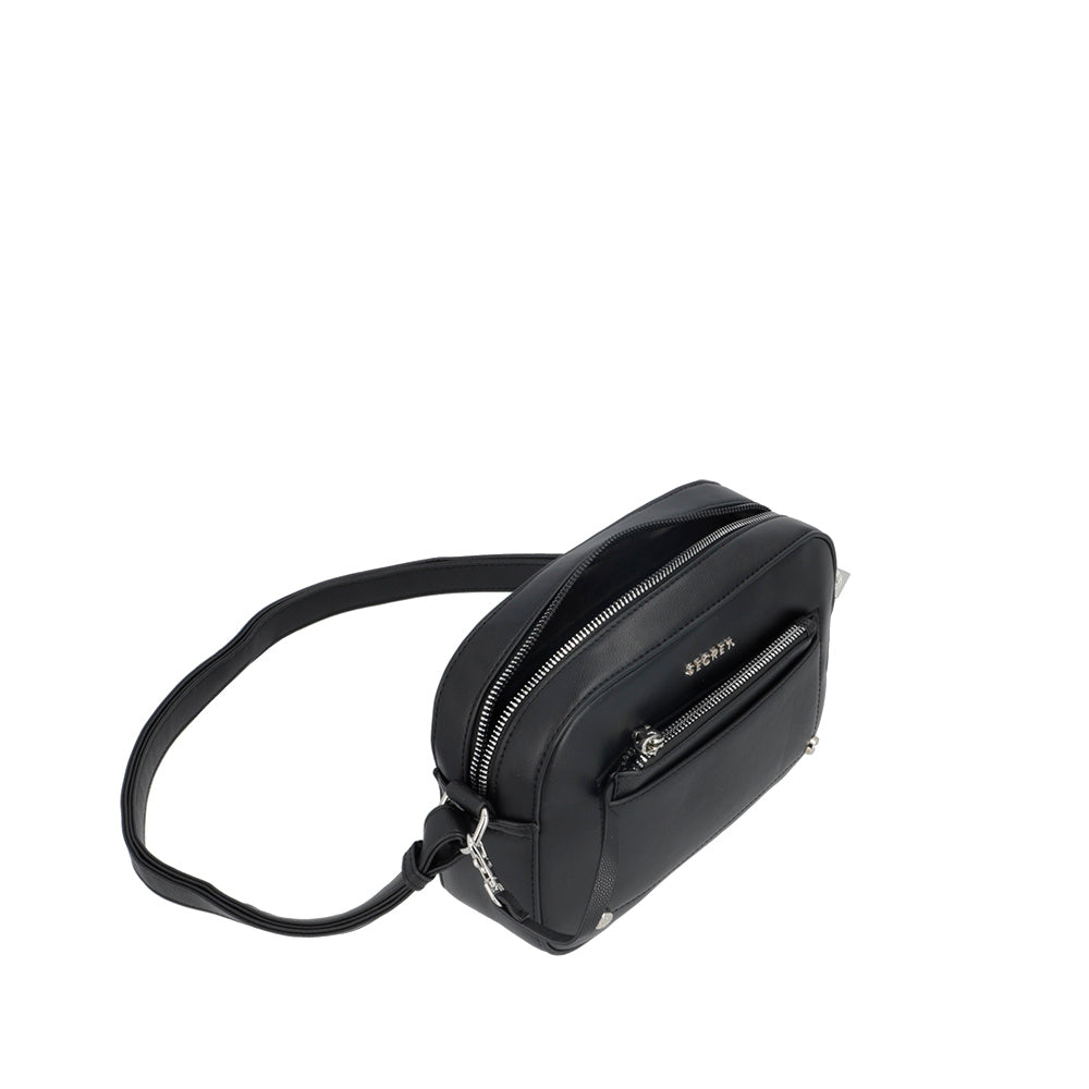 CROSS BAG S GRECIA SS25 NEGRO