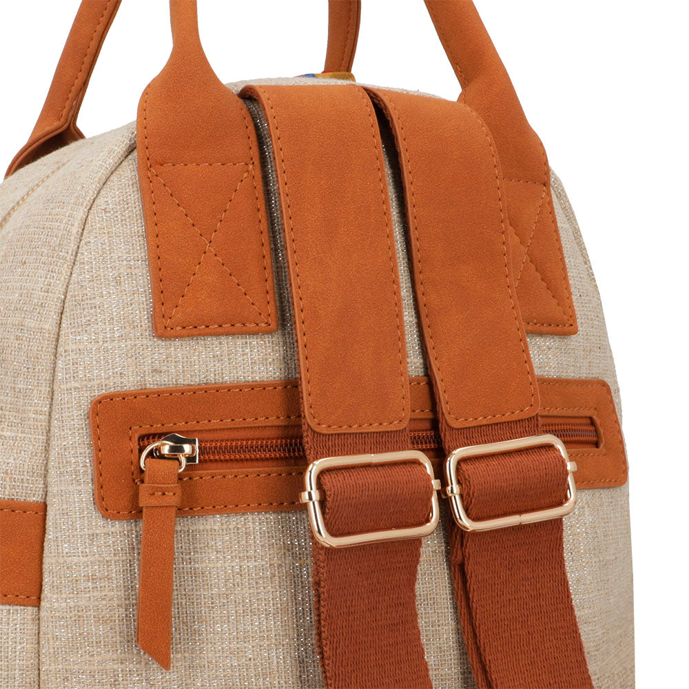 BACKPACK M CROACIA SS25 CAFÉ