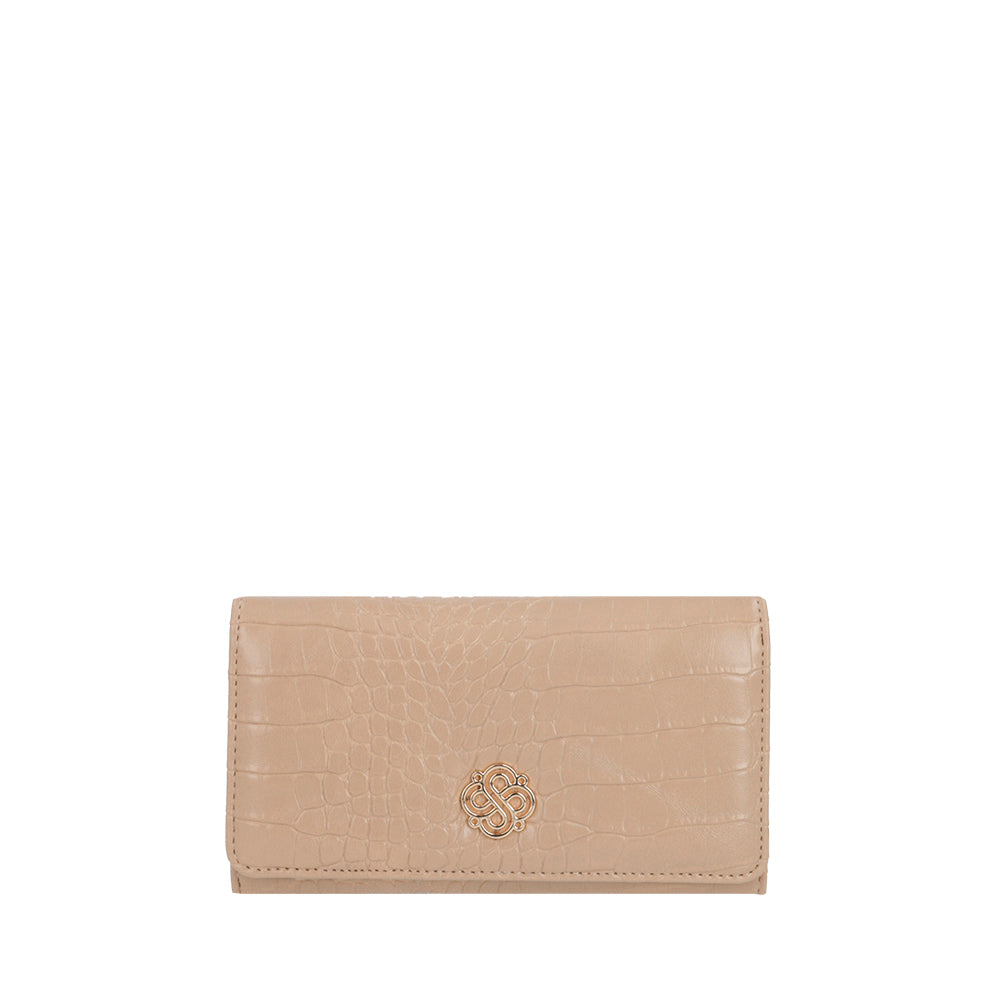 WALLET L 221 DAKOTA SS25 BEIGE