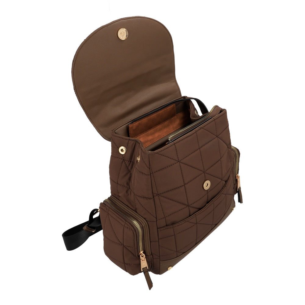 MOCHILA ASPEN FW25 CAFÉ L