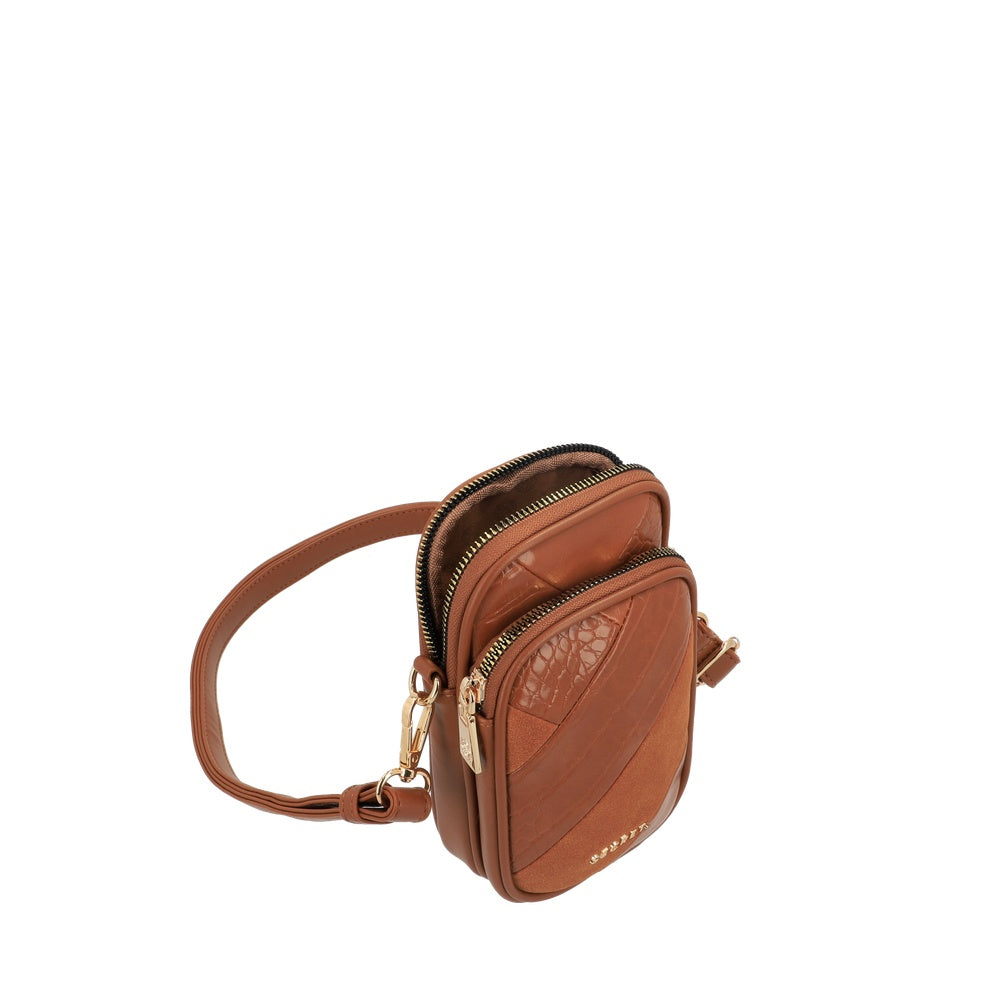 PORTACELULAR EDE FW25 CAFÉ MEDIO L