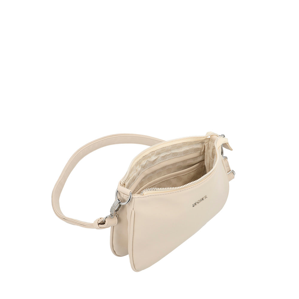 BANDOLERA BREDA FW25 BEIGE XS