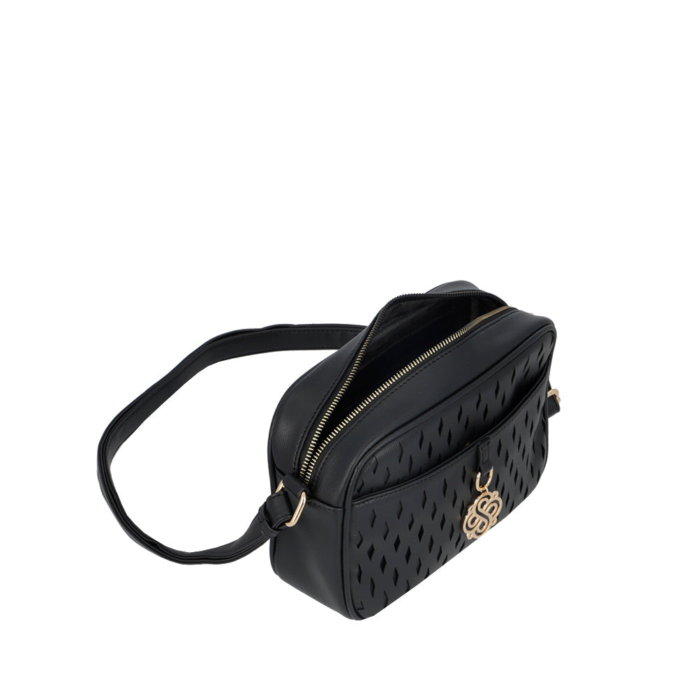 Bandolera Zagora negra pequeña