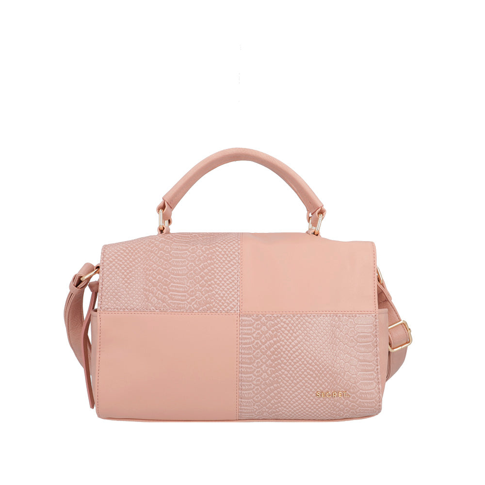 CARTERA DE MANO L HUNGRIA SS25 ROSA L