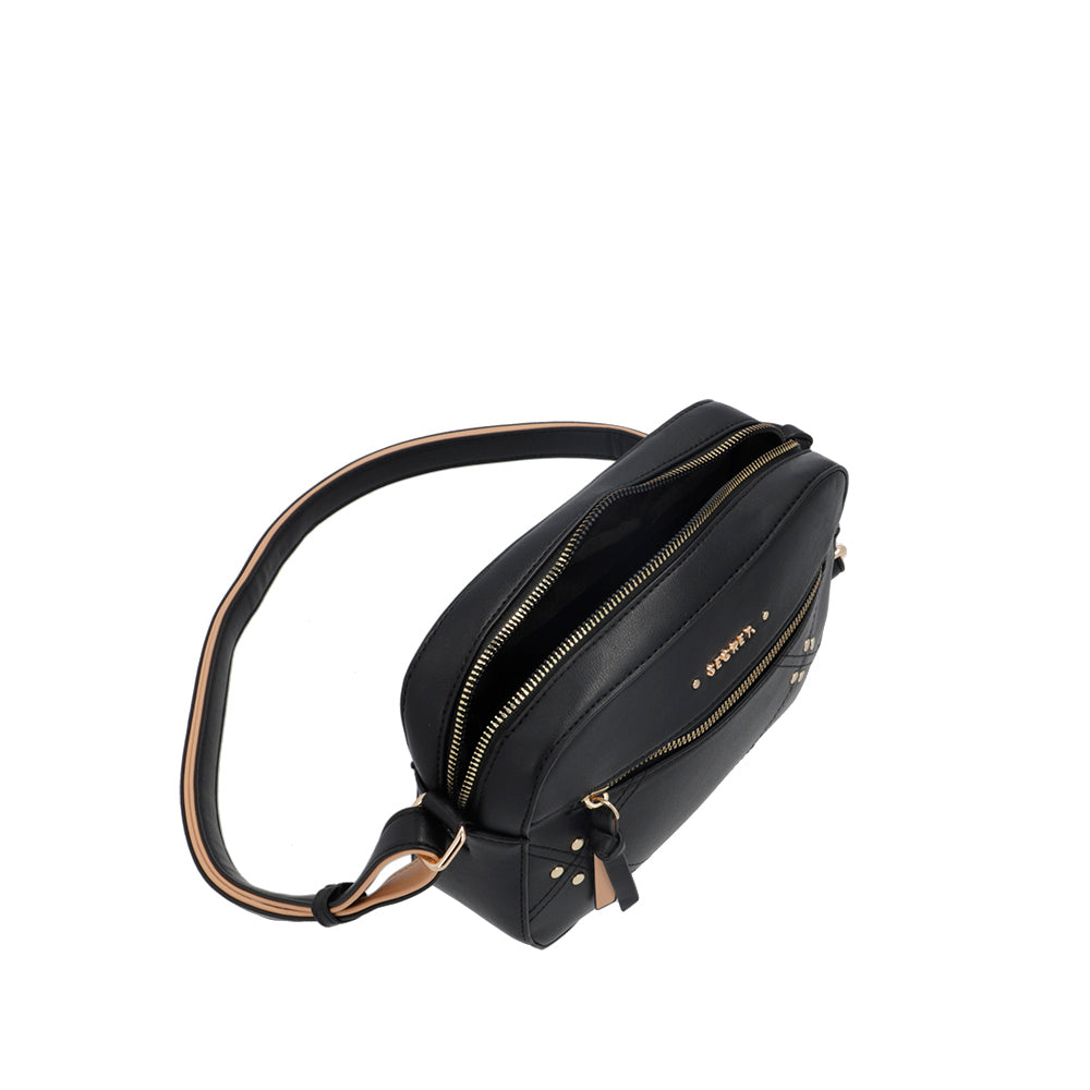 CROSS BAG S POLONIA SS25 NEGRO