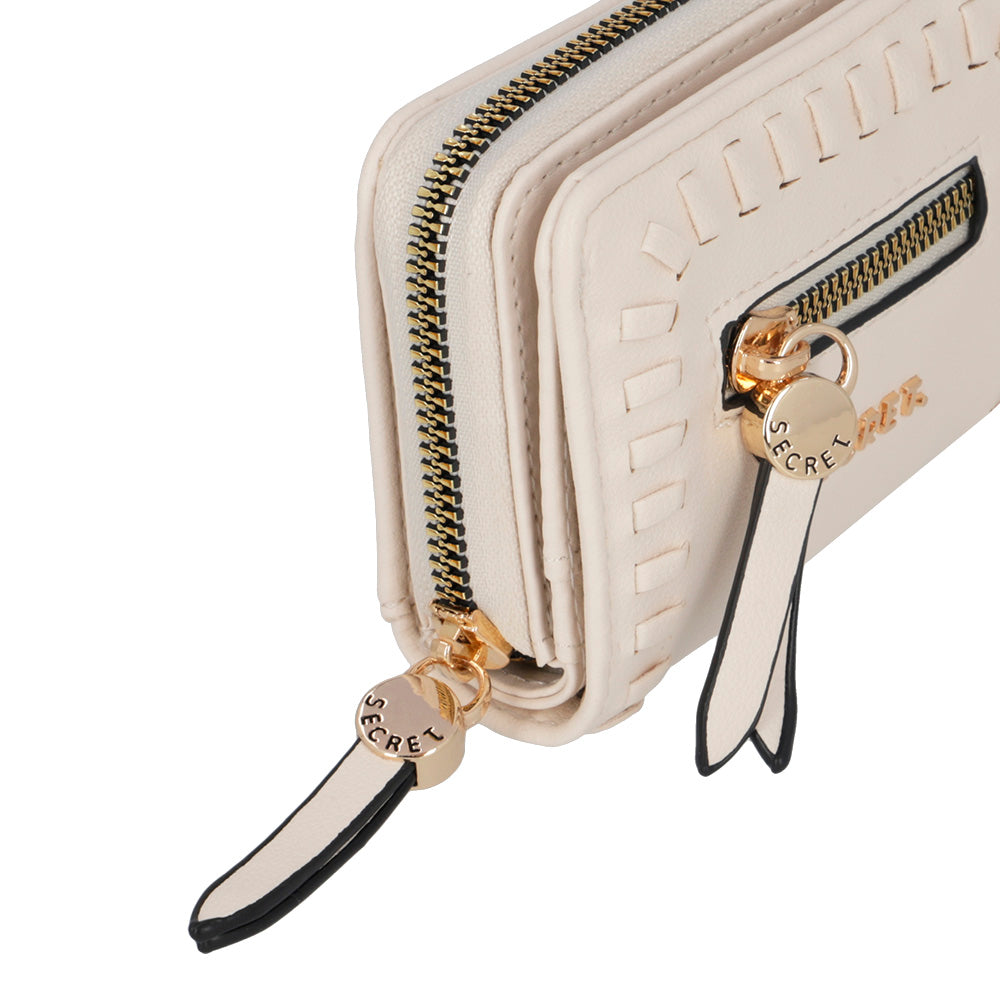 Billetera Monaco beige