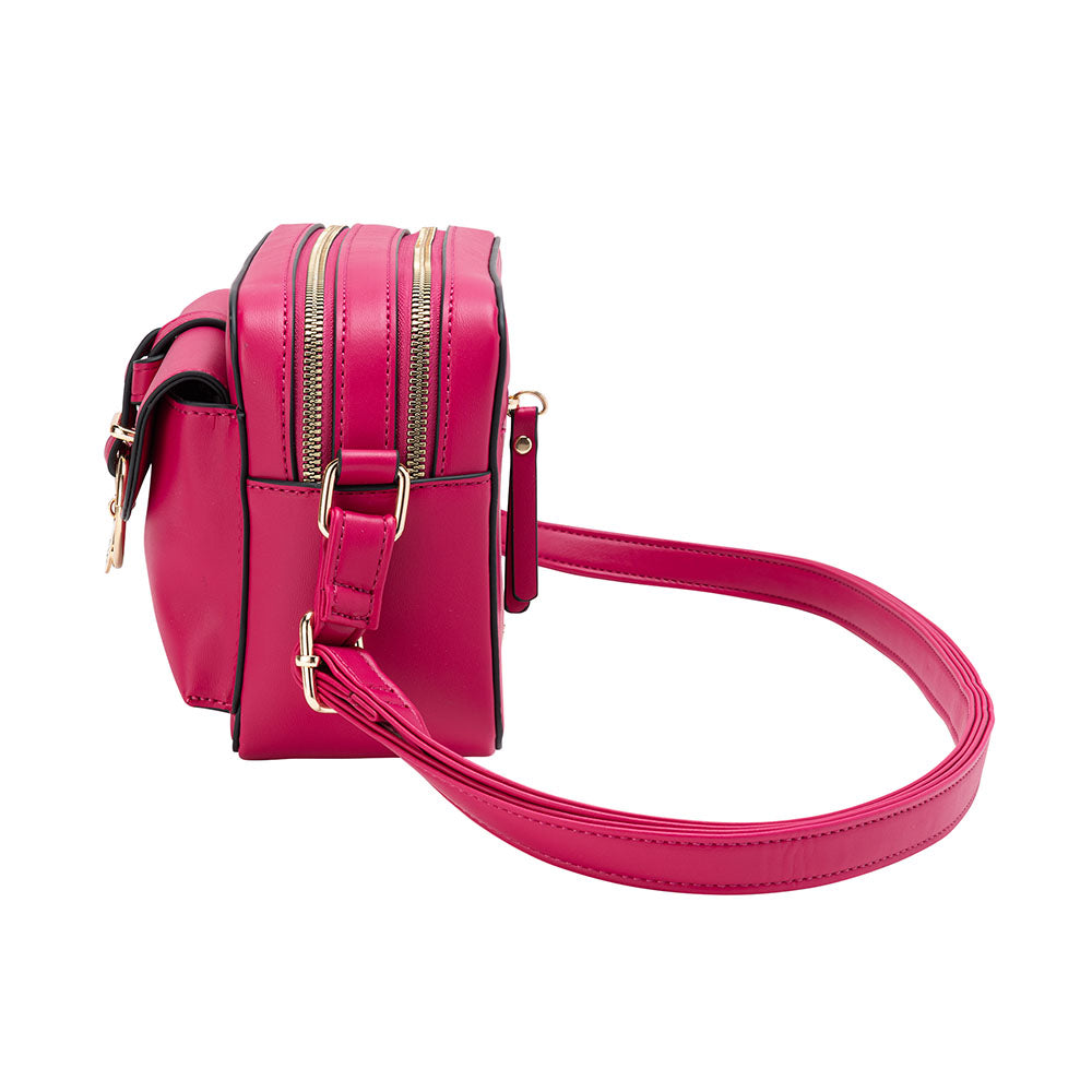 Bandolera para mujer Mantua fucsia