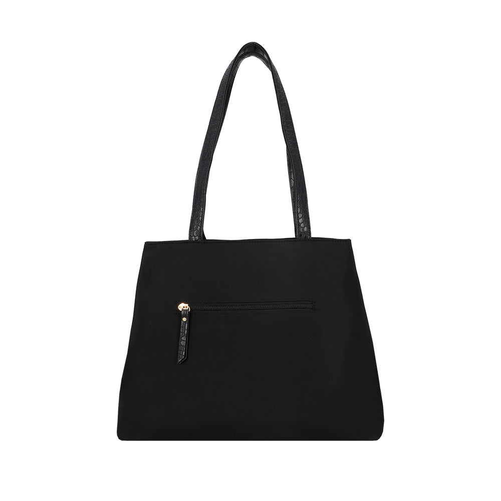 CARTERA DE HOMBRO GIRONA FW25 NEGRO L 3DV