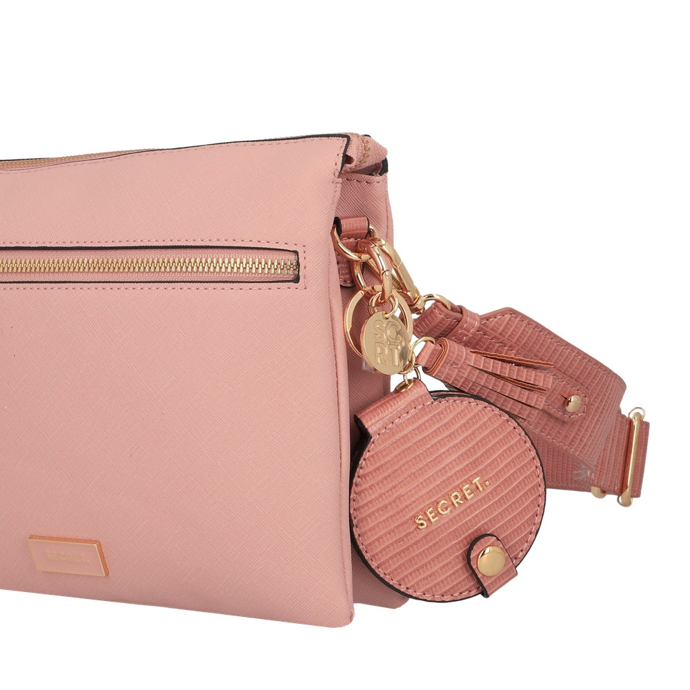 BANDOLERA ALBACETE FW25 ROSADO S