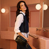 BANDOLERA LISSE FW25 NEGRO S