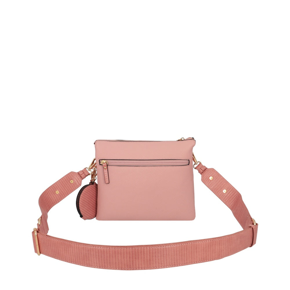 BANDOLERA ALBACETE FW25 ROSADO S