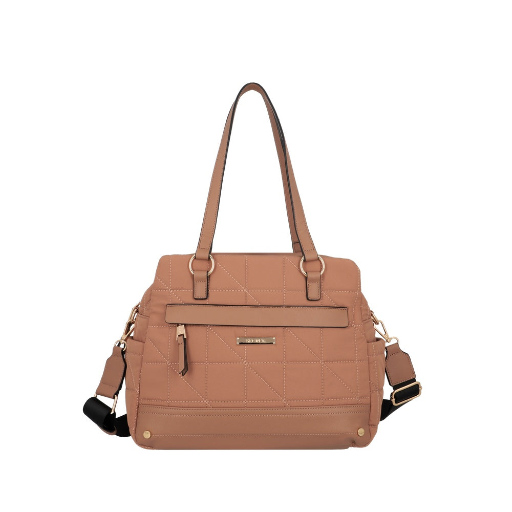 CARTERA DE HOMBRO ASPEN FW25 TOSTADO L