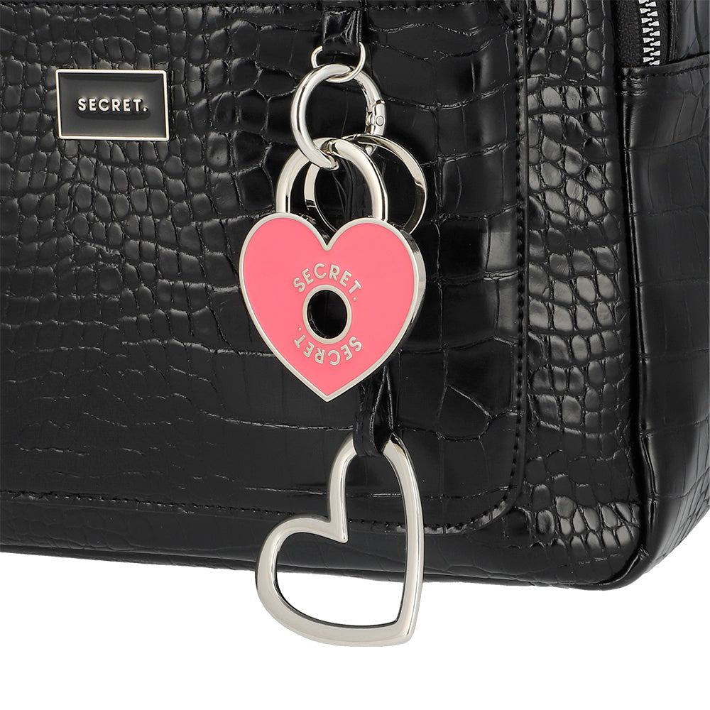 MOCHILA LOVE FW25 NEGRO M
