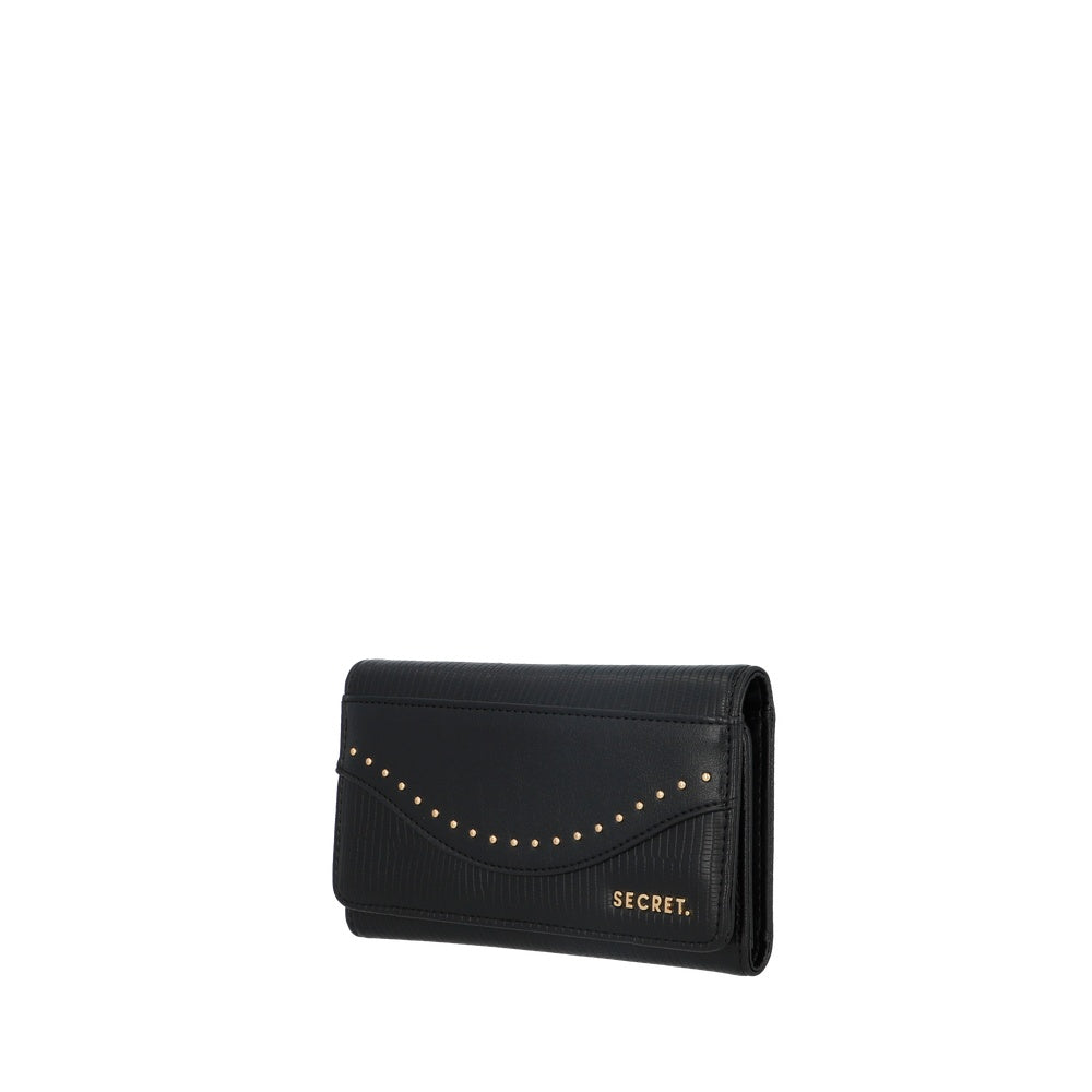 BILLETERA PROVENZA FW25 NEGRO L