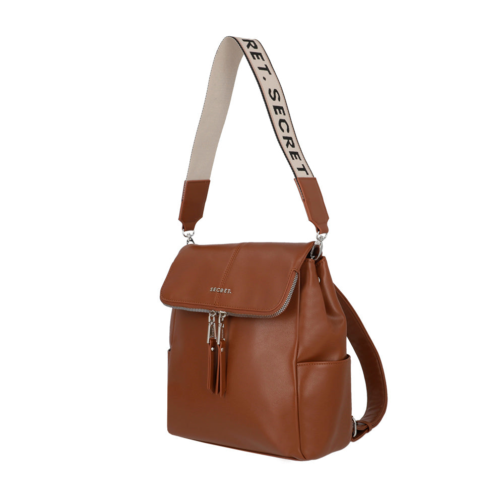 MOCHILA SALZBURGO SS25 CAFÉ MEDIO M