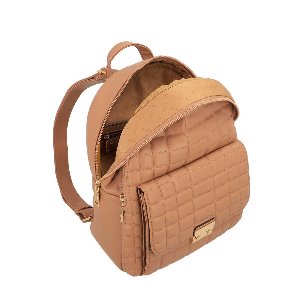 MOCHILA TAIPEI SC6 TOSTADO L