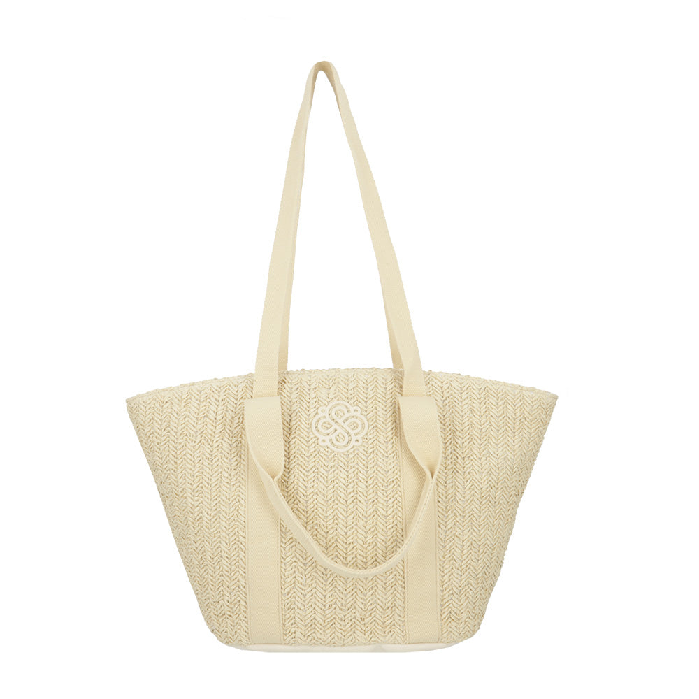 Tote bag + visera Habana beige