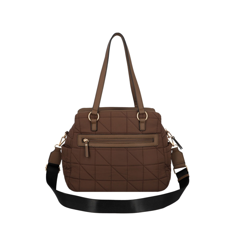 CARTERA DE HOMBRO ASPEN FW25 CAFÉ L