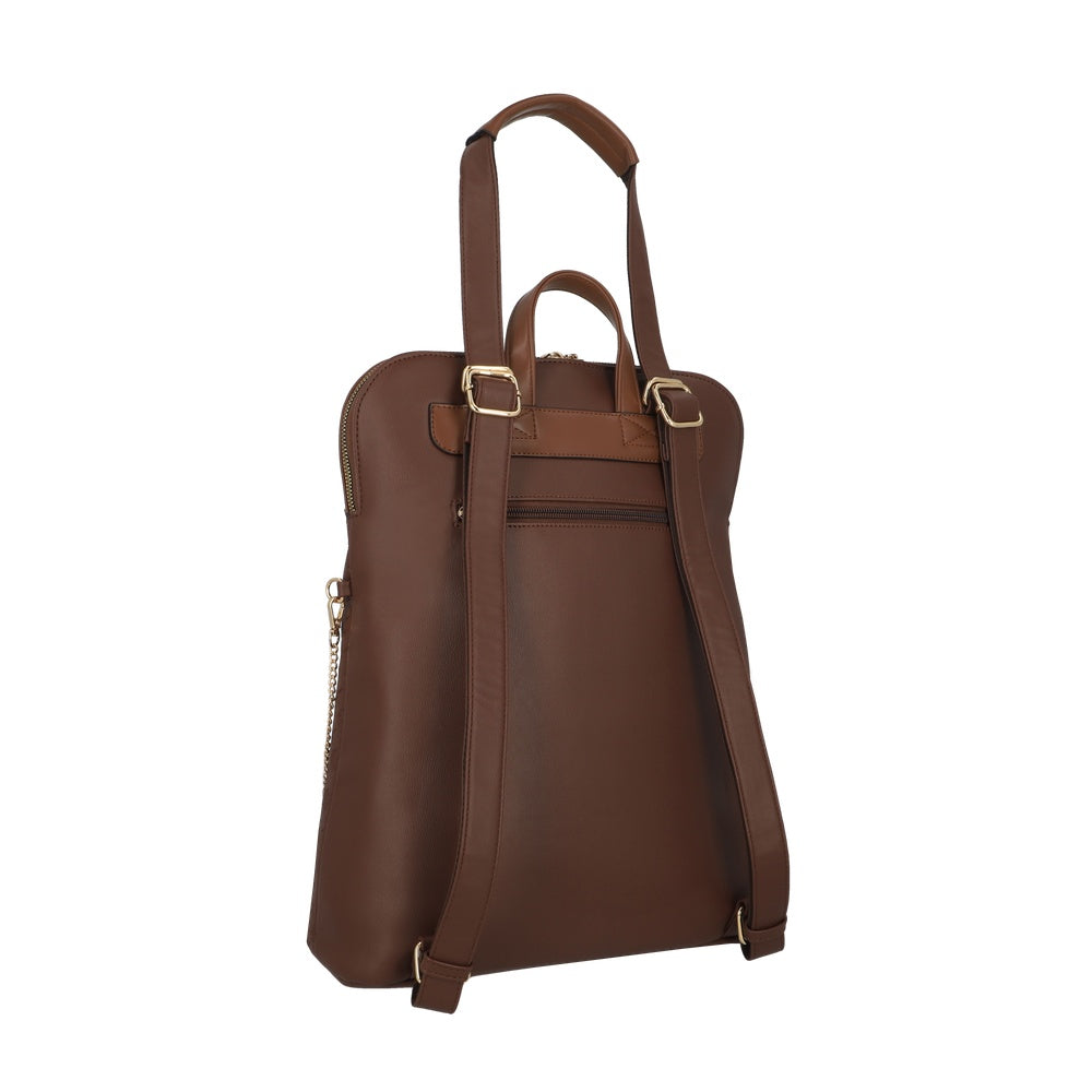 MOCHILA PARA NOTEBOOK POLONIA FW25 CAFÉ XL