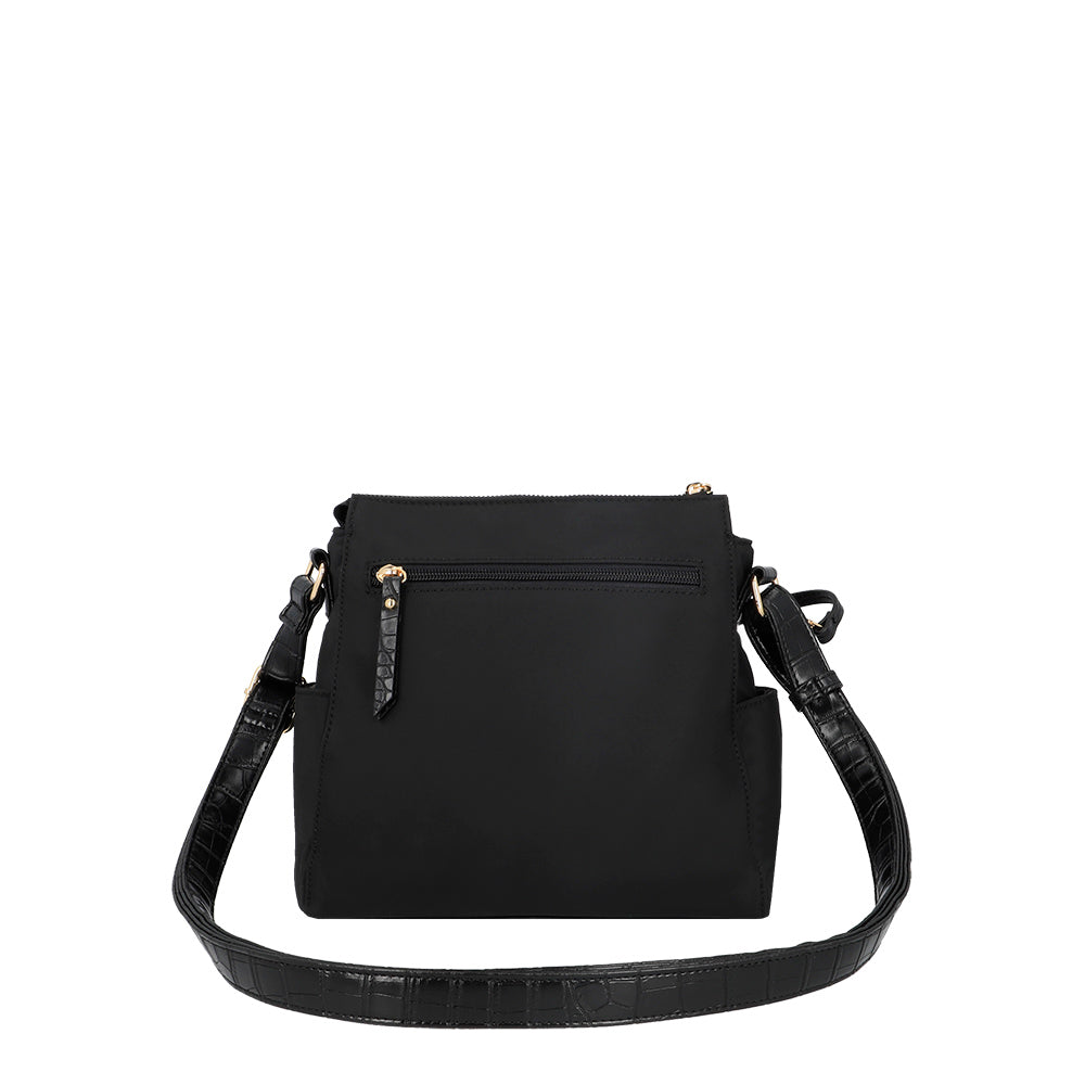 BANDOLERA GIRONA FW25 NEGRO M